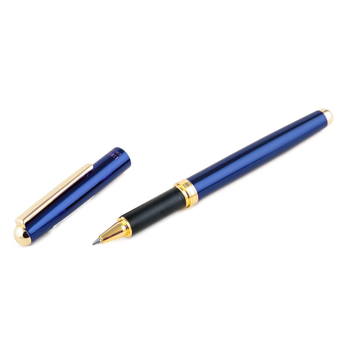 OHTO Liberty G Ceramic Roller Pen Water Ball Pen CB-10NBL-BL (Blue Body & Black Refill 0.7 mm for Signature, Writing, Lettering Pens Beautiful Box Packing Professional quality, Made in Japan