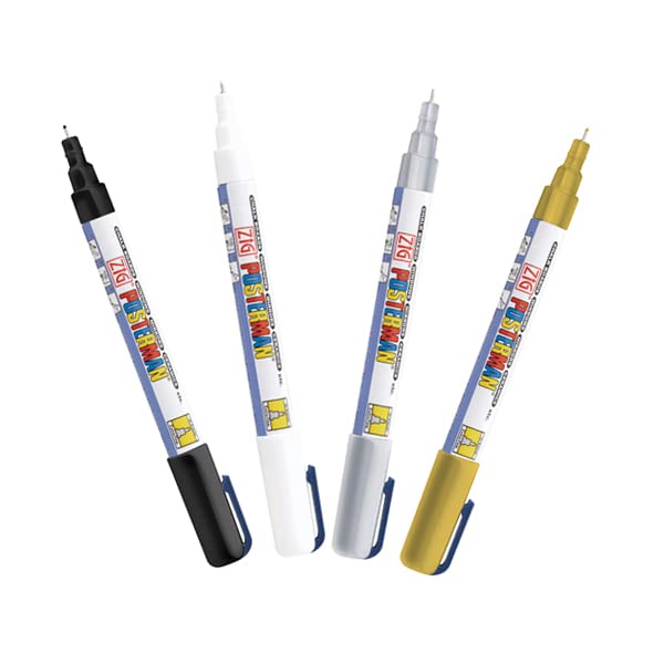 ZIG Posterman Waterproof Chalk Marker PMA-10/102 SILVER 0.5mm Extra Fine Tip Made In Japan