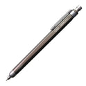 OHTO GS01 Premium Aluminum Gel Pen 0.5mm Needle Tip Black Ink, Quick Dry Smooth Writing Pen, Metal Body with Brass Clip, Executive Office Pen for Journaling, Notes & Everyday Writing, Black