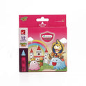 MASTERART WAX CRAYONS, JUMBO SIZE 12 colors (PACK OF1)