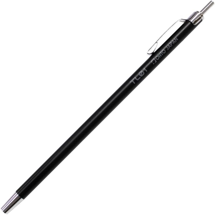 OHTO TL01 Ballpoint Pen TL01-B5-BK Black 0.5mm Pocket-Size Ultra Compact Ballpoint Pen (Black Body Ink Black 0.5mm) – Elegant Metal Design, Refillable Ink, Smooth Writing for Notes & Signatures. AP-Certified JAPAN