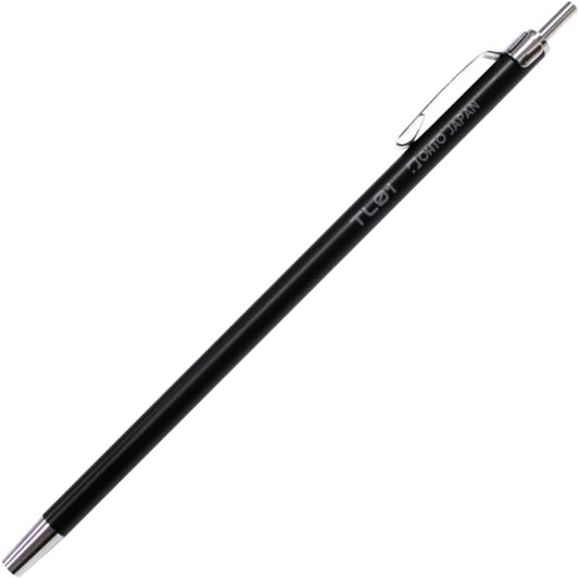 OHTO TL01 Ballpoint Pen TL01-B5-BK Black 0.5mm Pocket-Size Ultra Compact Ballpoint Pen (Black Body Ink Black 0.5mm) – Elegant Metal Design, Refillable Ink, Smooth Writing for Notes & Signatures. AP-Certified JAPAN