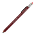 OHTO Mechanical Wooden mini sharp pencil with eraser and clip Lead: 0.5mm APS-350-WineRed Color Body Recommended Uses For Product Drawing Sketching Graphic Outlining Writing & Much More Made in Japan