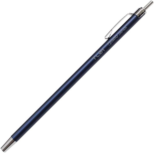 OHTO TL01 Ballpoint Pen TL01-B5-NV Navy 0.5mm Pocket-Size Ultra Compact Ballpoint Pen (Navy Body Ink Black 0.5mm) – Elegant Metal Design, Refillable Ink, Smooth Writing for Notes & Signatures. AP-Certified JAPAN