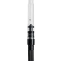 MELLO Fountain Pen Ink Converter | Plastic Body | Refillable Piston Converter for Bottled Ink | Pack of 1 | Compatible with Standard Fountain Pens | Transparent Reusable Ink Converter | Made in Japan