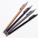 OHTO TL01 0.5mm Needle Point Ballpoint Pen, Navy Aluminum Body | Pocket-Size Ultra Compact Metal Pen, Refillable Soft Black Ink for Notes, Signtaure & Everyday Carry | Made in Japan