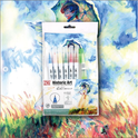 Zig Kuretake CLAUDE MONET Historic Art Watercolor Set