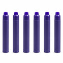 MELLO Universal Standard Fountain Pen Ink Cartridges – Purple Ink | Pack of 8 | Fountain Pen Ink Refill | Smooth Writing Ink Cartridges for Journal, School & Office Use | Standard International Size