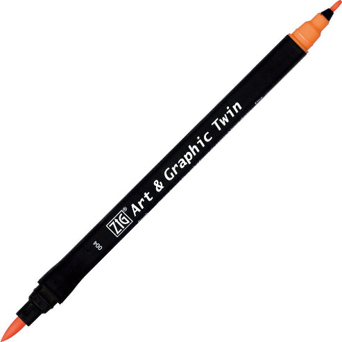 Kuretake ZIG art & graphic twin marker 80 color set .Made in Japan