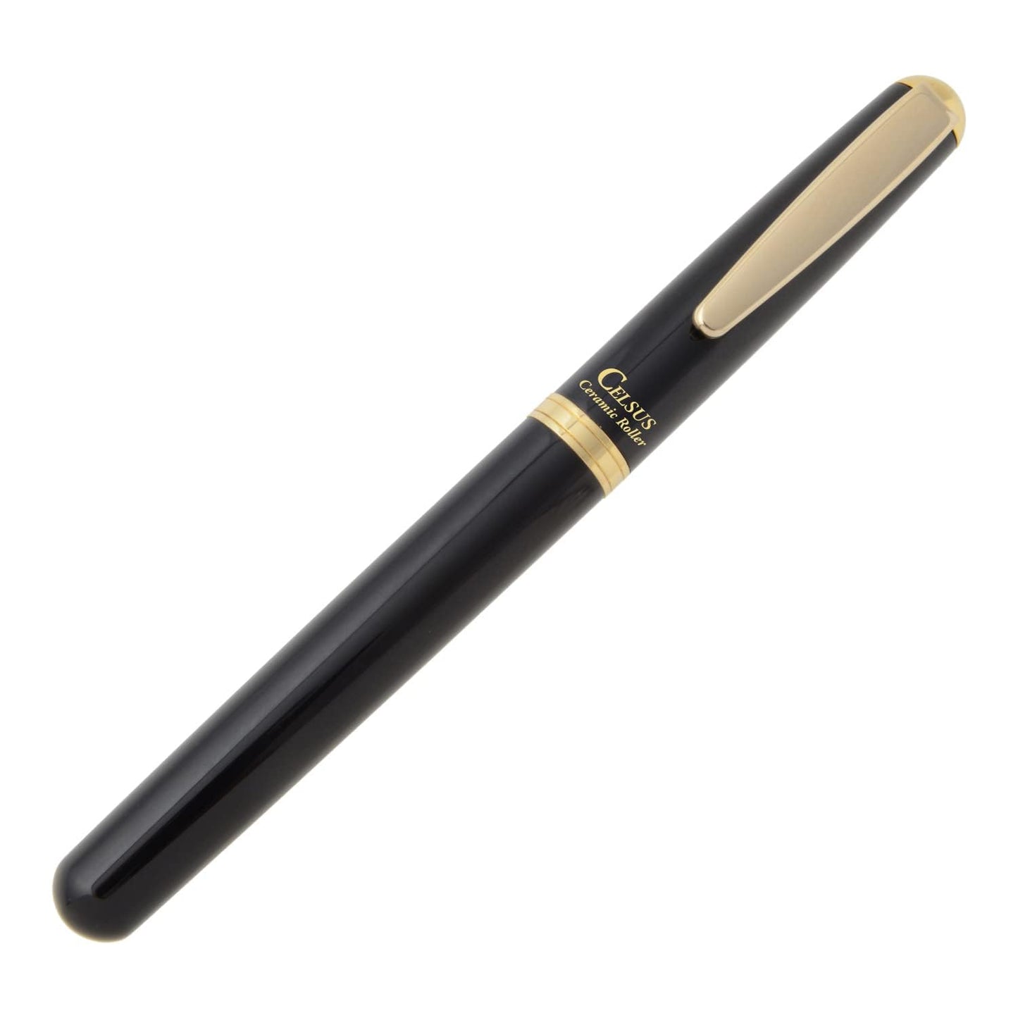 OHTO CELSUS Ceramic Roller Pen Water Ball Pen CB-15C-BK (Black Body & Black Refill 0.7 mm for Signature, Writing, Lettering Pens Beautiful Box Packing Professional quality, Made in Japan