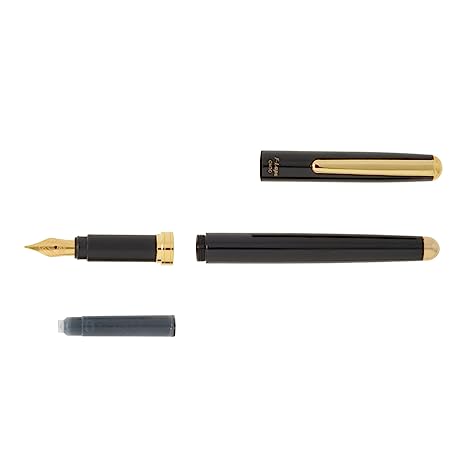 OHTO F-Lapa Fountain pen Blue Body For Signature Calligraphy,Consistent Smooth Flow Smooth Elegant Writing with Fine Nib and Ink Converters Beautiful Box Packing Professional quality, Made in Japan