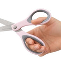 Elephant OFU-1170 Autolock Stainless Steel Scissor with Soft Grip Handle | Precision Sharp Blades for Paper, Cardboard & Craft Use | Ergonomic Non-Slip Handle | Ideal for Office, School & Home Use