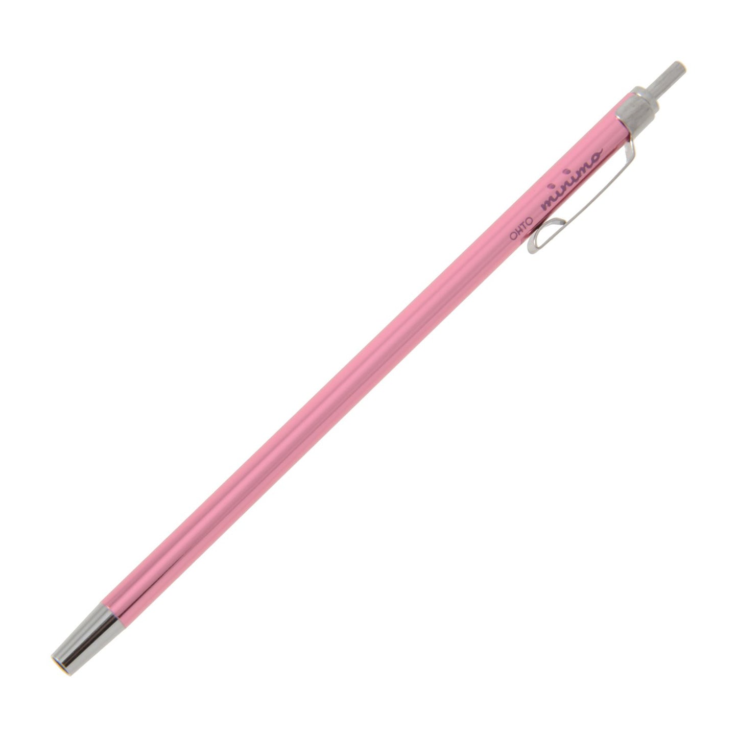 OHTO Minimo Soft Ink Roller Pen NBP-505MN Oil-based, PINK The world's finest retractable permanent ballpoint Slim Body Pen You can keep it in your wallet or business card case Made In Japan