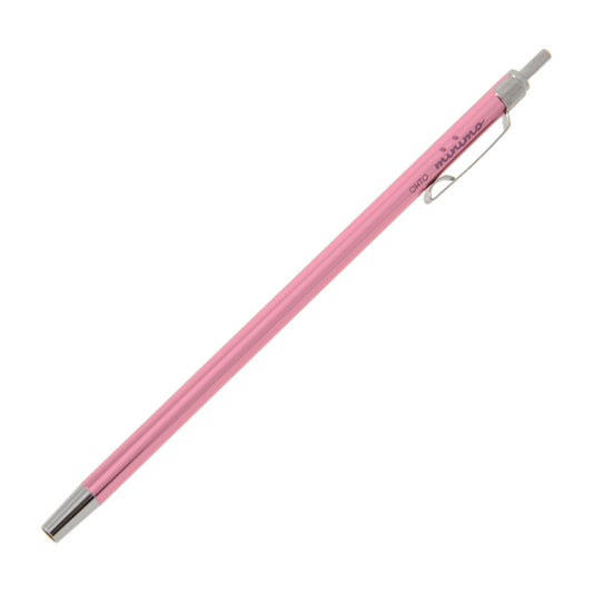 OHTO Minimo Soft Ink Roller Pen NBP-505MN Oil-based, PINK The world's finest retractable permanent ballpoint Slim Body Pen You can keep it in your wallet or business card case Made In Japan