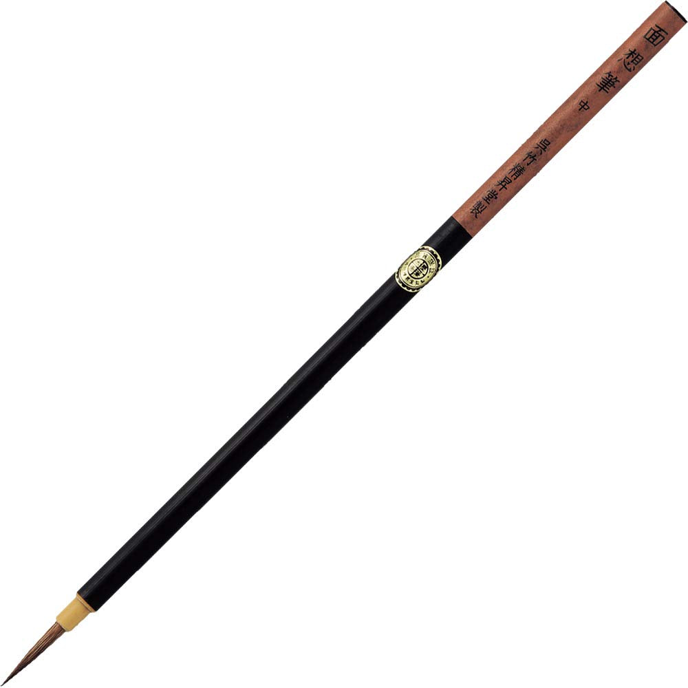ZIG KURETAKE GANSAI TAMBI STARRY COLORS 6 COLORS SET CARTOONIST MENSO BRUSH Medium NATURAL HAIR