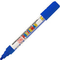 Gently Used [Zig Posterman Medium BLUE (TIP SIZE:2MM) Glass Plastic Metal Wood Stone And Much More Effective On Surfaces Like Permanent Marker,Lettering,Calligraphy, Illustration Art, Drawing] – Value Deal , Fully Functional , Tested & Working .
