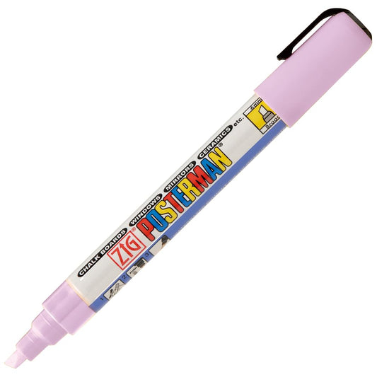 Zig Posterman Waterproof Chalk Marker PMA-50/842 WISTERIA 6mm Chisel Tip Made In Japan
