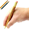 OHTO Mechanical Pencil Wood Sharp with Eraser 2.0, 2.0mm, (APS-680E) Made in Japan (Natural)