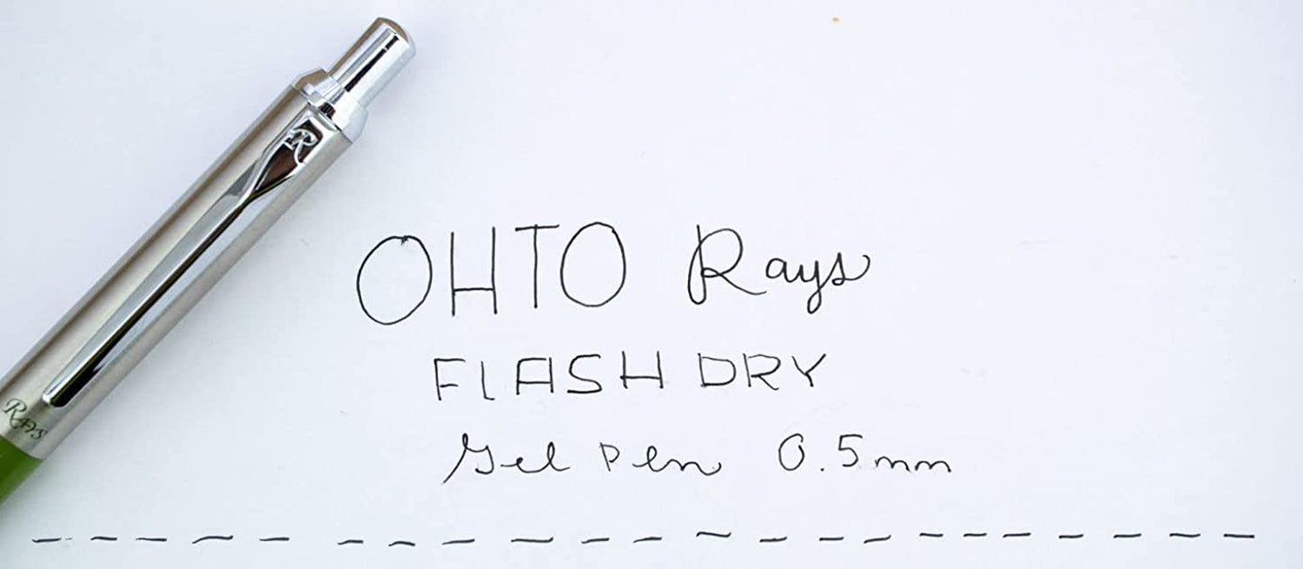 OHTO Rays Gel Ink Roller Ballpoint Pen 0.5mm [Black INK] NKG-255R-OE.