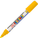 Gently Used [Zig POSTERMAN Medium 2mm 050 YELLOW Paint Marker Pen Reversible & Washable Tips | For Rocks Painting, Fabric, Wood, Canvas, Ceramic, Scrapbooking] – Value Deal , Fully Functional , Tested & Working .