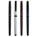 OHTO CR02 Ceramic Rollerball Pen, 0.7mm Fine Point Body Color Matte Black Refillable Water-Based Blue Ink CR02-05-MBK Luxury Pens Fine Point Smooth Writing for Journaling Fancy Pen Made in Japan