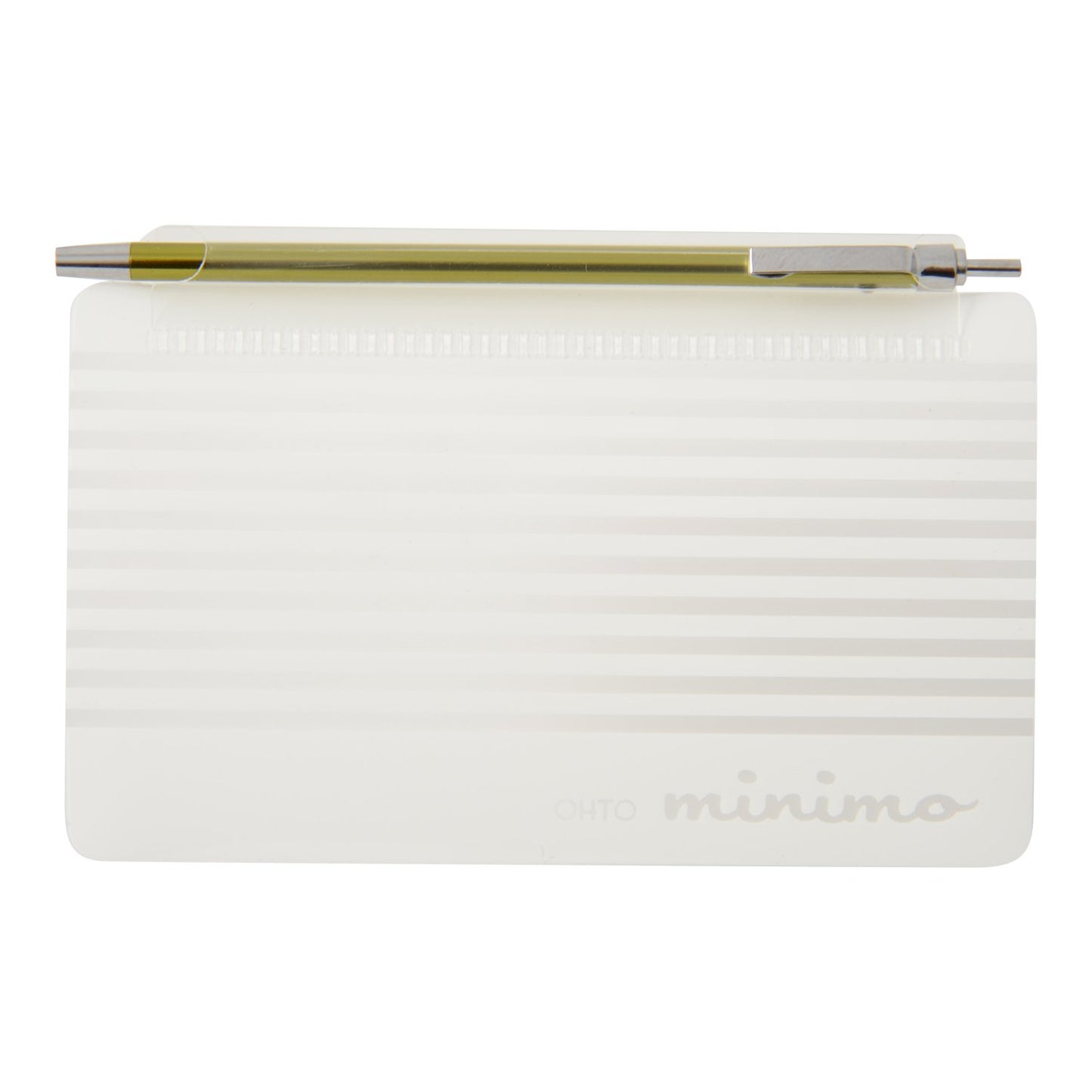 OHTO Minimo Soft Ink Roller Pen NBP-505MN Oil-based, GREEN The world's finest retractable permanent ballpoint Slim Body Pen You can keep it in your wallet or business card case Made In Japan
