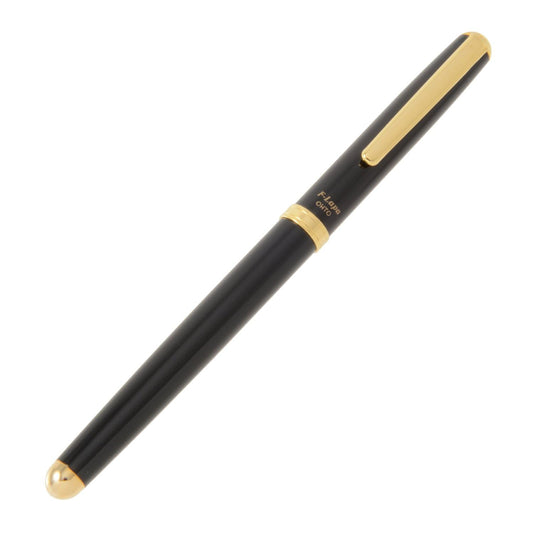 OHTO F-Lapa Fountain pen Black Body For Signature Calligraphy,Consistent Smooth Flow Smooth Elegant Writing with Fine Nib and Ink Converters Beautiful Box Packing Professional quality, Made in Japan