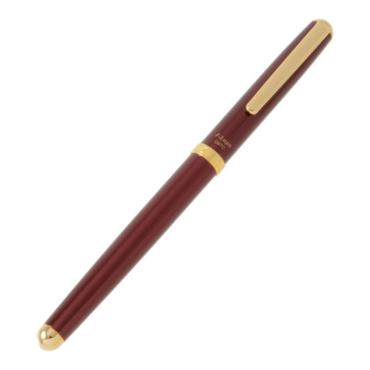 OHTO F-Lapa Fountain pen Winered Body For Signature Calligraphy,Consistent Smooth Flow Smooth Elegant Writing with Fine Nib and Ink Converters Beautiful Box Packing Professional quality, Made in Japan