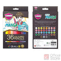 Master Art Wood Color, Long Stick, 36 Colors, Manga Series