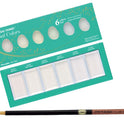 Zig KURETAKE GANSAI TAMBI OPAL COLORS 6 COLORS SET CARTOONIST MENSO BRUSH Medium NATURAL HAIR
