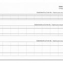 ZIG Calligraphy Practice Paper Pad 80 Sheets | Smooth Practice Paper with Guide Sheets for Italic Gothic and Uncial Fonts | for 2mm 3.5mm and 5mm Nibs | Made in Japan