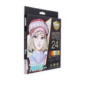 Master Art Wood Color, Long Stick, 24 Colors, Manga Series