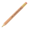 OHTO Mechanical Pencil Wood Sharp with Eraser 2.0, 2.0mm, (APS-680E) Made in Japan (Natural)