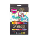 Master Art Wood Color, Long Stick, 36 Colors, Manga Series