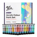 Mont Marte Acrylic Colour Pastel Paint Set Signature 36Pc X 36Ml (1.2 US Fl.Oz), Assorted