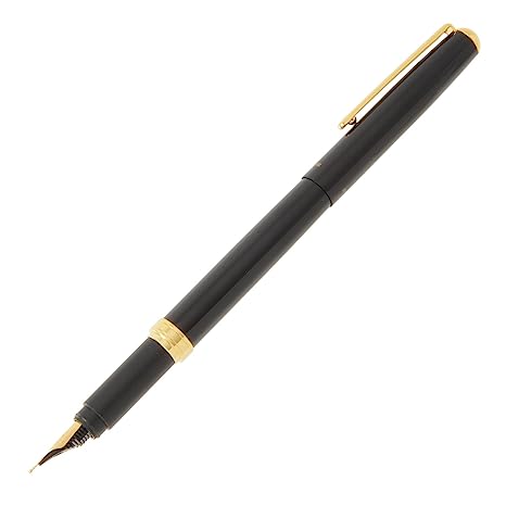 OHTO F-Lapa Fountain pen Black Body For Signature Calligraphy,Consistent Smooth Flow Smooth Elegant Writing with Fine Nib and Ink Converters Beautiful Box Packing Professional quality, Made in Japan