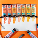 Mont Marte Acrylic Colour Pastel Paint Set Signature 36Pc X 36Ml (1.2 US Fl.Oz), Assorted