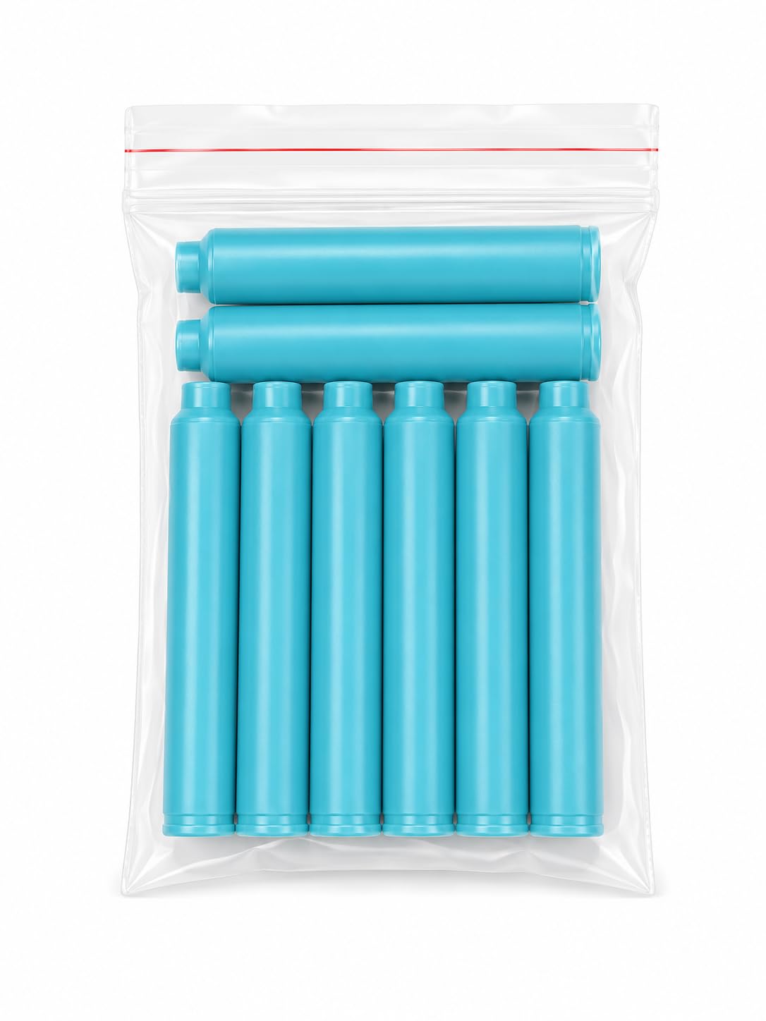 MELLO Universal Standard Fountain Pen Ink Cartridges– Turquoise Blue Ink | Pack of 8 | Fountain Pen Ink Refill | Smooth Writing Ink Cartridges for Journal, School & Office Use | Standard International Size