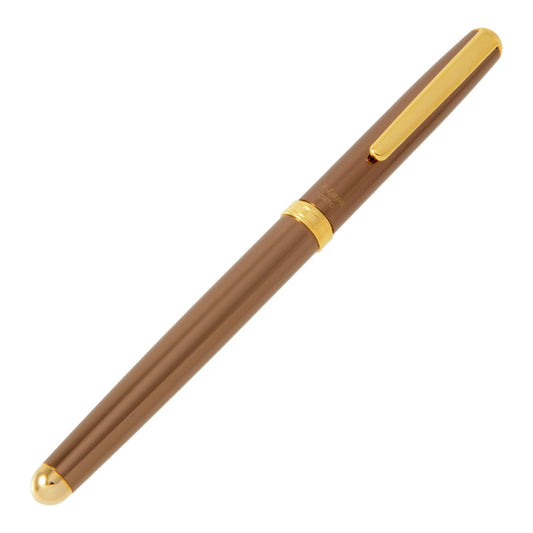 OHTO F-Lapa Fountain pen Brown Body For Signature Calligraphy,Consistent Smooth Flow Smooth Elegant Writing with Fine Nib and Ink Converters Beautiful Box Packing Professional quality, Made in Japan