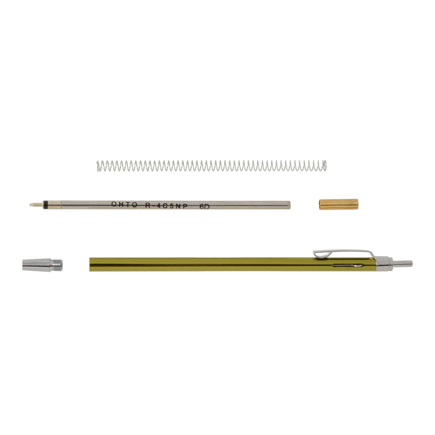 OHTO Minimo Soft Ink Roller Pen NBP-505MN Oil-based, GREEN The world's finest retractable permanent ballpoint Slim Body Pen You can keep it in your wallet or business card case Made In Japan