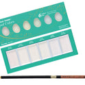 ZIG KURETAKE GANSAI TAMBI ”OPAL COLORS” 6 COLORS SET WITH ZIG CARTOONIST MENSO BRUSH SMALL