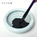 Zig Kuretake Sumi No Kaori for Sumi Ink Paiting Ink Blue Black 120g for Dip Pen Brush, Artist Japanese Traditional Calligraphy & Painting Professional Quality for Lettering Drawing Made in Japan