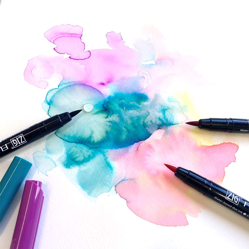 Gently Used [Zig Fudebiyori Brush Pen White Ideal for Highlighting in Illustrations and Manga Artwork Designed to Flexible Brush Tip for Professional Artists Beginners AP Certified ] – Value Deal , Fully Functional , Tested & Working .
