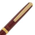 OHTO F-Lapa Fountain pen Winered Body For Signature Calligraphy,Consistent Smooth Flow Smooth Elegant Writing with Fine Nib and Ink Converters Beautiful Box Packing Professional quality, Made in Japan
