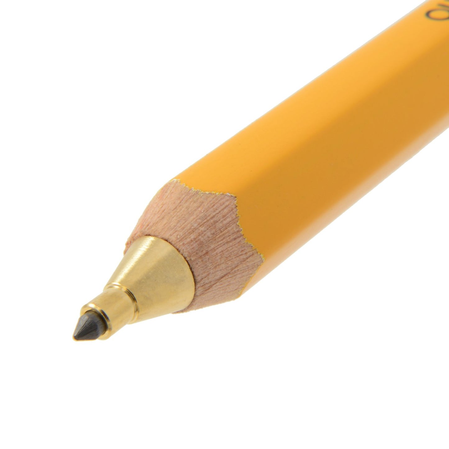 OHTO Mechanical Pencil Wood Sharp with Eraser 2.0, 2.0mm, (APS-680E) Made in Japan (Yellow)