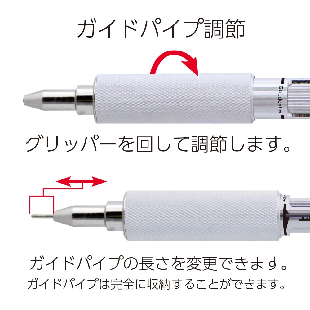 OHTO MS01 Mechanical Pencil 0.5mm Blue Color Drafting Pencil with Customizable Lead Length, Durable Metal Build, Ergonomic Grip and Versatile Design for Professionals and Artists. AP-Certified Japan