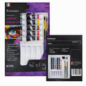 Renaissance Acrylic Starter Set – 20 Pieces Acrylic Paint Kit with 12 x 12ml Colour Tubes, Brushes, Palette, Pencil, Eraser & Knife | Ideal for Beginners, Students & Hobby Artists. Made in Thailand