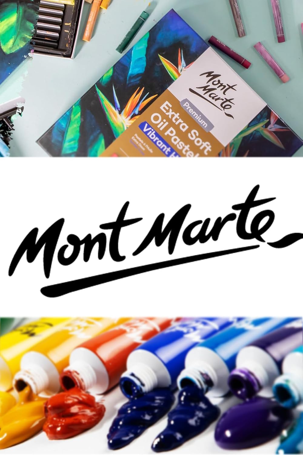 Mont Marte- Oil Pastels 12pce