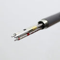 Ohto Bloom 3-in-1 2 Color 0.7 mm Ballpoint Multi Pen + 0.5 mm Pencil - Fade GREY