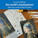 Kuretake ZIG, HISTORIC ART COLLECTION WATERCOLOR W/J.VERMEER ZIG SPECIAL SET with 7 watercolor brush pens, pre-printed sheet, papers for beginners, students